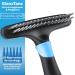 Bluepet Gloss Dance Fur Tubular De-Tunnel for Long Hair Dogs & Cats | High-Quality Dog Brushes with Dual Rows of Pins - Effortlessly Solves Knots & Matts - Buy Online on GoSupps.com