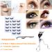 CINLITEK 10 Pairs 5 Styles Natural False Eyelashes Set - Reusable 3D Handmade Mink Lashes for Natural Look | Includes Free Applicator & Curler - Buy Online on GoSupps.com