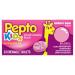 Pepto Bismol Kids Acid Indigestion Heartburn Sour Stomach Upset Stomach Relief Medicine Bubblegum Flavor 24 Chewable Tablets (Packaging May Vary) (OLD)