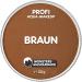 Monsters'n Masquerade - Professional Aqua Schminke Braun 30G |Water-based face and body make-up |Make-up theater m atmosphere Face color children