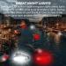 Goture 4Pcs USB Operated Waterproof Kayak Navigation Lights - White/Red - Buy Online on GoSupps.com