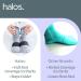 Halos Foot Ice Pack Cold Socks for Swollen Feet Relief | Cooling Therapy Socks for Neuropathy & Plantar Fasciitis | Soothing Ice Socks for Men & Women - Pair - Buy Online on GoSupps.com
