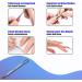 Longivia Nail Skin Remover Set - Professional Stainless Steel Cuticle Pusher & Nipper - Essential Nail Care Tools for Perfect Cuticles - Buy Online on GoSupps.com