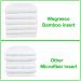 Wegreeco Reusable Bamboo Inserts for Baby Cloth Diaper - 12 Pack, 4 Layers, High Absorbency - Buy Online on GoSupps.com