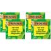 Twinings - Assortiment D couverte Vivifiant et Acidul - Th Vert Saveur Citron Vert Gingembre - 40 Sachets - D guster Chaud ou Froid (Lot de 2)