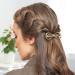 3Pcs Cobahom Duckbill Hair Clips Set - 2.5 inch Hollow Bow Hairpin in Yellow-Brown, Beige, and Red-Green - Fashion Hair Clips for Women Girls - Buy Online on GoSupps.com