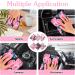 Buy 6Pcs Elegant Flower Design Microfiber Cleaning Cloths | Soft 6.3x6.3 Inches Eyeglasses Camera Lens & Phone Screen Wipes - International Shipping Available - Buy Online on GoSupps.com