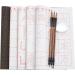 PandaHall 12pcs Chinese Calligraphy Set with Brush Water Writing Cloth Paper and Traditional Brushes for Beginners - 17x13 - Buy Online on GoSupps.com
