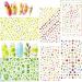 Nail Decoration Manicure Self-Adhesive 3D Fruits Nail Art Nail Stickers Nail Art Decals Supplies(15) (Multicolor 15) - Buy Online on GoSupps.com
