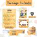 Cradle Plus 100 Foods Before 1 Scratch Off Poster with Baby Led Weaning Book - Baby Food Ideas, Tracker, Cookbook, Crown and Certificate - Yellow - Buy Online on GoSupps.com