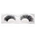 Alluring 3D Clear Band Reusable Strip 100% Siberian Mink Fur False Eyelashes Hand-made Cruelty Free Cat-Eye KF2