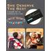 Jeracol Lymphatic Drainage Copper Magnetic Bracelet for Women - Adjustable Length with Sizing Tool - Blue Hexagon Stone - Gift Box Included - Buy Online on GoSupps.com