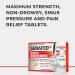 Sudafed PE Maximum Strength Non-Drowsy Sinus Pressure & Pain Relief - 24 ct Decongestant - Fast International Shipping - Buy Online on GoSupps.com