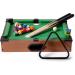 Tabletop Pool Mini Table & Billiard Set | Small Billiards Game with 16 Balls, Cues, Rack, Chalk | Travel-Friendly Office Desk Game for Home Use - Buy Online on GoSupps.com