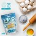 ANS Performance Keto Cake Mix - Low Carb Keto Baking Mix - Vanilla Zero Added Sugar - Naturally Sweetened - Gluten-Free Treat - Vegetarian Friendly - Buy Online on GoSupps.com