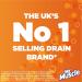 Mr Muscle Drain Unblocker Sink & Drain Cleaner Fast Acting Heavy Duty Drain Gel Dissolves Clogs Works 3x Better Than Bleach Safe for All Pipes 1L - Buy Online on GoSupps.com