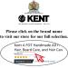 Kent A FOT Handmade Fine Tooth Pocket Comb for Men - Made in England - Buy Online on GoSupps.com