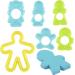 Kare & Kind Smart Dough Tools Kit - 24 Pieces Set with Models and Molds - Creative Modeling Accessories for Kids - Buy Online on GoSupps.com