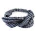 axy HB6 Hairband | Dark Blue & White Stripes Yoga Headband for Women | Comfortable & Stylish Fitness Accessory - Buy Online on GoSupps.com