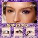 5D Waterproof Purple Mascara for Long Lasting & Thick Lashes - Smudge-Proof Fiber Mascara for Natural Length & Durable Curl - Perfect for Halloween & Christmas Stage Looks - Buy Online on GoSupps.com