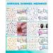 18 Sheets Cute Nail Stickers | 3D Self-Adhesive Nail Art for Women & Girls | DIY Nail Design Decals (Dance - Buy Online on GoSupps.com