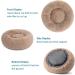 Bedsure Calming Donut Dog Bed - Washable Anti-Slip Faux Fur for Small to Large Dogs & Cats - Buy Online on GoSupps.com