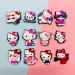 Hello Kitty Shoe Charms for Crocs - 50pcs Pink Fast Food Mexican Design - Buy Online on GoSupps.com
