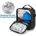 CURMIO Insulin Cooler Travel Case - Diabetes Supplies Bag with Shoulder Strap for Insulin Pen, Glucose Meter, and Diabetic Supplies- Black (Bag Only) - Patented Design - Buy Online on GoSupps.com