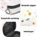 Guantierendiy Bee Flower Pattern Menstrual Cup & Sanitary Napkin Storage Bag - Travel Makeup Organizer (Color 3) - Buy Online on GoSupps.com