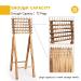 Winartton 72 Pegs Wooden Hair Braiding Stand Rack - Foldable Hair Holder for Extensions - Time-Saving Stylist Hair Divider Hanger - Buy Online on GoSupps.com