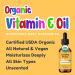 Organic Vitamin E Oil - Nourishing Baby Massage Oil for Dry Skin | Fragrance Free & All Natural | Lightweight Unscented Blend | 1 fl oz Glass Bottle with Dropper - Buy Online on GoSupps.com