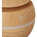 Relaxdays Aroma Diffuser - 150ml Humidifier for Water & Essential Oils LED Color Change USB Connection - Light Brown - Buy Online on GoSupps.com