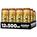 Rockstar Energy Drink Tropical Orange Passion Fruit - Caffeinated Soft Drink (12 x 500ml) | Boost Your Energy - International Shipping Available - Buy Online on GoSupps.com
