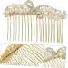 Ipetboom Alloy Rhinestone Hair Comb Girls Hair Accessories Bun Holder Clip Headbands for Wigs Bridal Hair Clip Pearl Hair Clip Rhinestone Hair Combs Comb Headband Bride Rhinestones Decorate - Buy Online on GoSupps.com