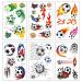 Konsait Football Soccer Ball Temporary Tattoos - 142PCS for Kids Birthday Party Favors - Buy Online on GoSupps.com