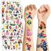 8 Sheets Mario Temporary Tattoos Stickers - Kids Waterproof Tattoo Stickers for Mario Theme Birthday Party Favors - Buy Online on GoSupps.com