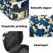 Blue Khaki Camo Sanitary Napkin Storage Bag | Portable Period Kit Pad Pouch for Women & Teens - Color 4 - Buy Online on GoSupps.com