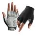 FREETOO Weight Lifting Workout Gloves for Women, Well-Padded Palm & Stretchy Netted Back, Comfortable Rubber Grip Gym Gloves Breathable and Lightweight Exercise Bodybuilding Gloves (Female) Black Medium