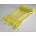 GFM Smooth Shiny Surface Pashmina Style Scarf - Light Yellow - Buy Online on GoSupps.com
