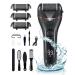 Electric Foot File 16 in 1 Hard Skin Remover Pedicure Set for Feet Callus Remover Foot Care Professional Kit for Dry Dead Skin Cracked Heels with 3 Replacement Rollers & 2 Speeds Battery Display