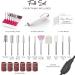 Electronic Nail File Pedicure Set (UK Company) Nail Tools Professional Manicure Pedicure Gift - Buy Online on GoSupps.com