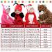 Doladola Unisex Baby Red Fox Hooded Romper | Toddler's Jumpsuit | Infant Pajama 3.5-4.5 Years - Buy Online on GoSupps.com
