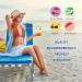 Beach Chair Towel Clips (6 Packs) - Durable, Windproof & Lightweight Holder Bands for Cruise Pool Swim - Colorful Vacation Accessories - Buy Online on GoSupps.com
