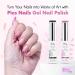 Gel Nail Polish for Nail Art and French Manicure 10 ml - High Precision Brush Gel Nail Varnish Colours for Lines Colors and Professional Nail Decoration (8. Fuchsia Glitter) - Buy Online on GoSupps.com