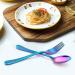 LIANYU 10-Piece Kids Rainbow Silverware Set - Stainless Steel Toddler Utensils for Preschoolers - Includes 5 Spoons, 5 Forks - Dishwasher Safe - Buy Online on GoSupps.com