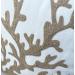 DECOPOW Embroidered Nautical Decor Pillow Cover | 18 Square Canvas Pillow | Wheat-Coral Design - Buy Online on GoSupps.com