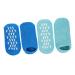 NUSITOU 2 Pairs Gel Socks Moisturizing Socks Feet Moisturizer Socks Essential Oil Heel Softening Socks Dry Feet Socks Heel Repair Sock Spa Socks for Salon Foot Cover Socks Gel Spa Socks