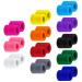 12 Pairs Kids Wrist Sweatbands Colorful Sweat Band Athletic Sports Wrist Bands Basketball Football Party Favors for Kids Outdoor Activity (Fresh Colors)