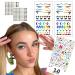 Classic Holographic Eye makup Stickers