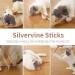 Catnip Chew Toy for Cats | Interactive Silvervine Stick for Kitten Teething | Teeth Cleaning Cat Toy - Buy Online on GoSupps.com